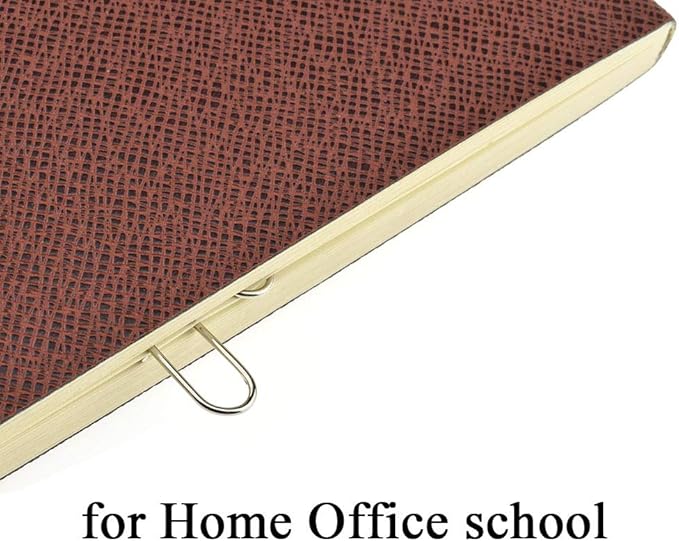 HAHIYO Paperclips Nonskid New Upgrade No Paper Scratch Large 2” Length Paper Clips with Curve Non Skid Heavy Duty Tight Grip Thick Rust Proof Reusable Metal Bright Silver for Home Office 90 Pack