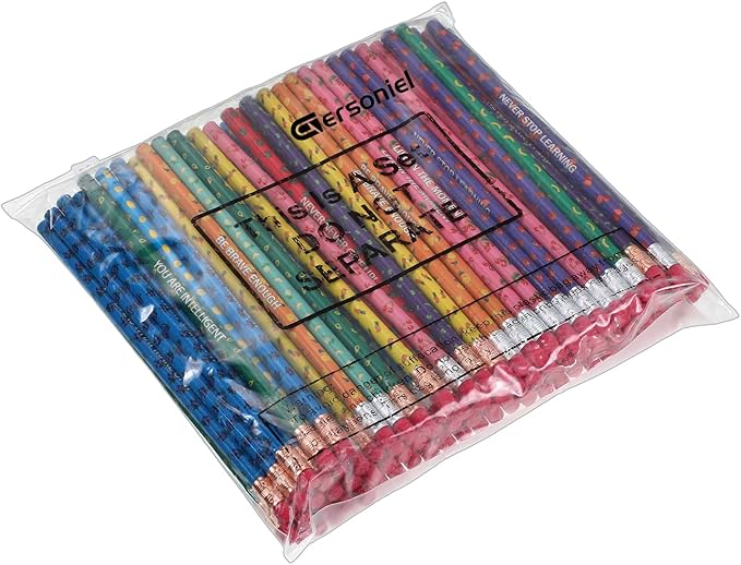 120 Pcs Scented Pencils Bulk for Kids Inspirational Motivational Cute Fun Fruit Wood Smelly Graphite Pencils with Erasers for School Classroom Office Students Girls Boys Gifts Supplies