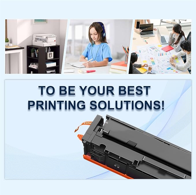 125A Black Toner Cartridges Replacement for HP 125A CB540A for Color Laserjet CM1312 MFP Series,Color Laserjet CP1215, CP1515, CP1518 Series Printer Ink (2 Pack )