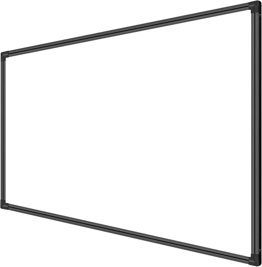 H-Qprobd 96"x48" White Board for Wall Commercial-Grade Large Magnetic Dry Erase Board with with All Kits, 4'x8' Presentation Whiteboard for Office, Gov't, Classroom & Conference Rooms, Home