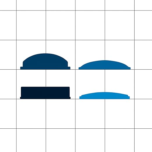 23 Gallon Blue Recycle Slim Jim Trash Can with Paper Slot and Dolly