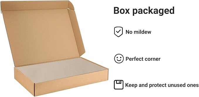 25 Pcs Book Board, Binder Board, Cover Board, Heavy Duty Chipboard for Book Binding, DIY Cardboard (Gray, 5 x 7 Inch 100PT)