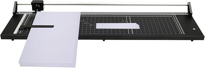 36 Inch Rotary Trimmer Paper Cutter,Rotary Paper Cutter Paper Trimmer for Crafting & Scrapbooking Supplies for A4 Cardstock Photo Label with Precise Positioning