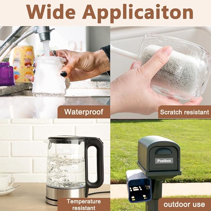 Hehua 18mm 0.7 Laminated Clear Tape Compatible for Brother P-Touch TZe-145 TZe145 TZ-145 TZ145 TZe TZ Label Tape for Ptouch PT D400 D600 P710bt, 3/4'' x 26.2ft White on Clear, 3 Pack