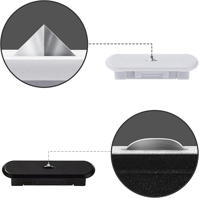 4-Pack Trimmer Replacement Blades for Fiskars Paper Trimmer, Replacement Blade for All Series of Fiskars/Portable&Precision Trimmer,Arts and Crafts,3 Cutting&1 Scoring Blades,a Slider,Blue