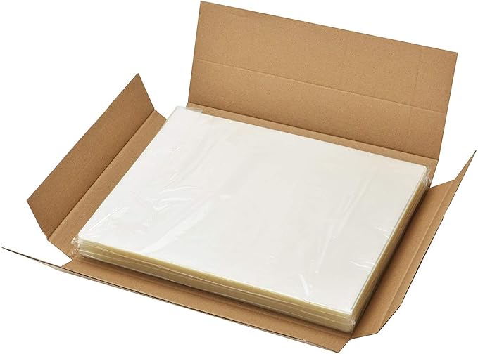 5 Mil Laminating Sheets 300 Packs, Thermal Laminating Pouches Holds 8.5" x 11" Sheets, Clear Laminator Plastic Paper 9 x 11.5 Inches - Rounded Corner Letter Size