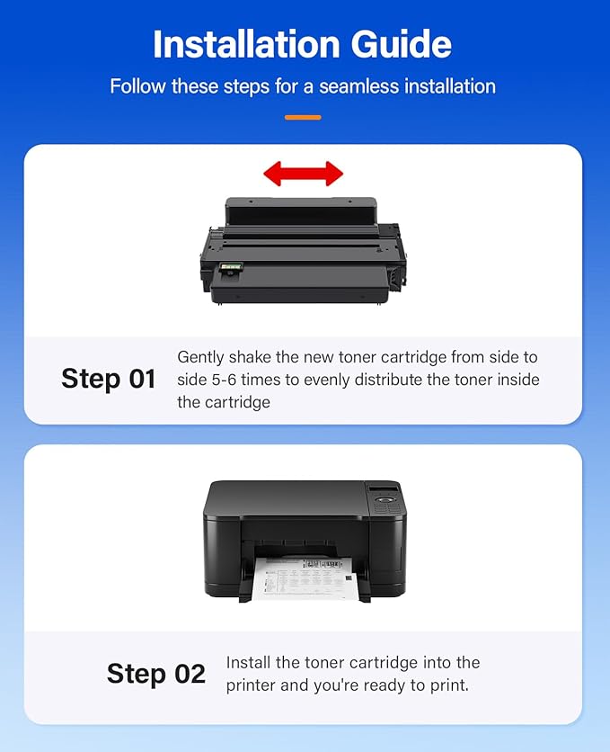3315 3325 Toner Cartridge Black High Capacity 1-Pack Replacement for Xerox 106R02305 106R02307 Toner Compatible with Xerox Workcenter 3315 3325 3315DN 3325DN 3325DNI Laser Printer Ink All-in-One Copy
