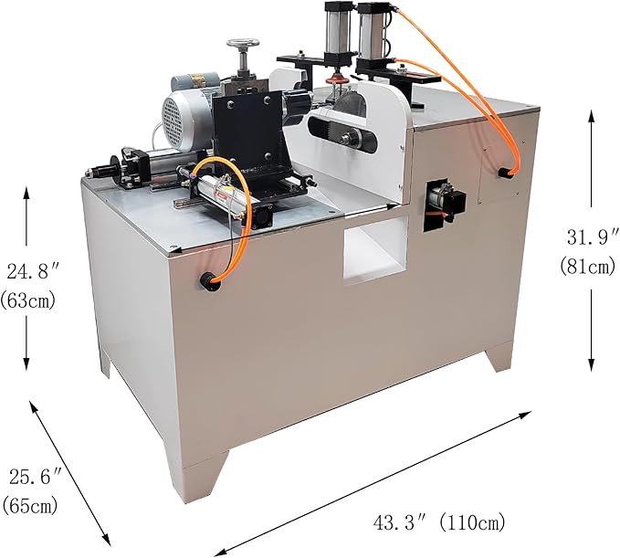45° Corner Cutting And Punching Machine 220V 5-40mm Drilling Depth with 2 Spindles 8-inch Alloy Saw Blade Woodworking Drilling Tool for Wood Aluminum 1.5KW