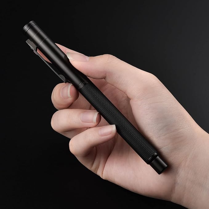 Hongdian Black Forest Fountain Pen Medium Nib Classic Design with Converter and Metal Pen Case Set