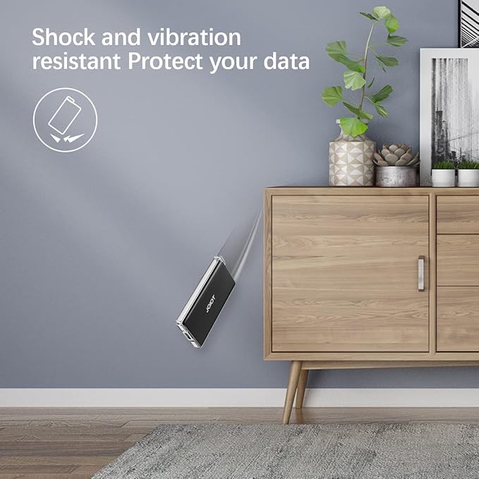 1TB Portable External SSD USB 3.1 Type C Flash Drive External Solid State Drive, Portable SSD Type A to C Cable for PC/Laptop/Mac/Android/Linux