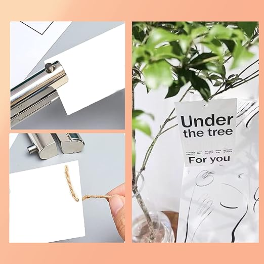 Hole Punch 5/16 inch Single Hole Punch,Heavy Duty Hole Puncher Single,Paper Punch Portable Hand Held Long Hole Puncher for Paper Cards Plastic Cardboard (Silver) (5/16"-8mm Hole)