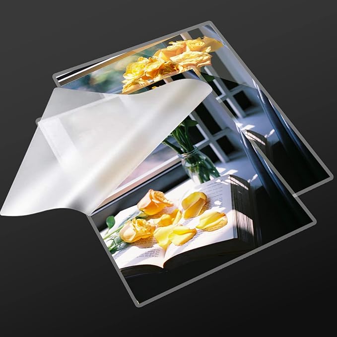 5 mil Thermal Laminating Sheets 10000 Packs, 9” x 11.5” Clear Laminating Pouches Holds 8.5 x 11 Inch Sheet, Letter Size Lamination Paper for Laminator - Rounded Corner
