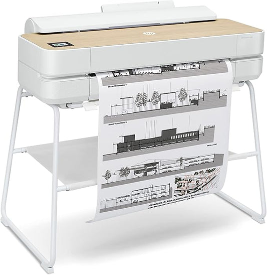 HP DesignJet Studio Large Format 24-inch Wireless Plotter Printer, Includes 3-Year Onsite Warranty Support (5HB12H)