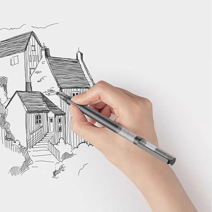 Gel Ink Pens, 0.5mm Fine Point Quick Dry Smooth Writing Pens High-End Series for Office School Supplies,Pack of 10,Black