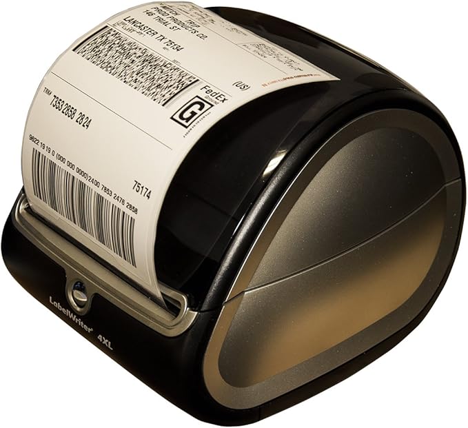 4" x 6" Compatible with Dymo® 4XL Postage Shipping Labels, Compatible with Dymo 1744907 (1 Roll - 220 Labels Per Roll) (12 Pack)