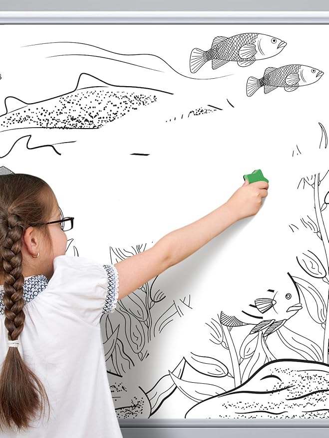 24 pcs Strong Magnetic Whiteboard Eraser - Mini Dry Erase Erasers, Small Chalkboard Cleansers Wiper for Kids and Teachers Classroom Must Haves School Supply Home and Office, Star Shaped