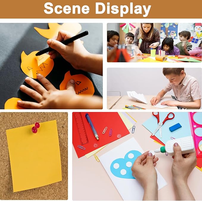 40 Sheets Yellow Cardstock 8.5 x 11 Crafts Paper, 200gsm/75lb Heavyweight Card Stock Printer Paper for DIY Cards Making, Certificates, Wedding Invitations, Menus, Birthday Decorations, School