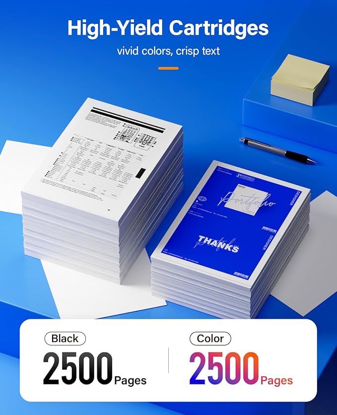2130CN 2135CN Toner Cartridge Compatible Replacement for Dell 2130cn 2135cn 2130 2135 Printers 330-1436 T106C 330-1437 T107C 330-1433 T109C 330-1438 T108C Black Cyan Magenta Yellow 4-Pack