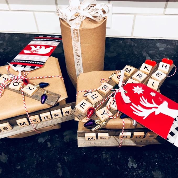 144 Packs Wooden Rulers, 8 Inch Double Sided Wood School Ruler for Home, Student, Office Use, 2 Scale,by GNIEMCKIN