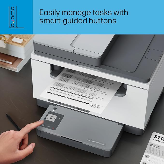 HP Laserjet MFP M235sdw All-in-One Laser Wireless Printer, Scan/Copy, Black & White, Duplex, Best for Office