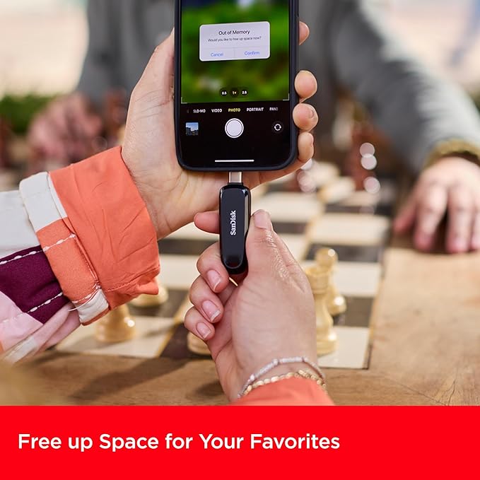 SanDisk 128GB Phone Drive for Android - The 2-in-1 USB for Smartphones, Tablets, and Computers - Thumb Drive with USB Type-C and Type-A Connectors - SDDDC6-128G-G46
