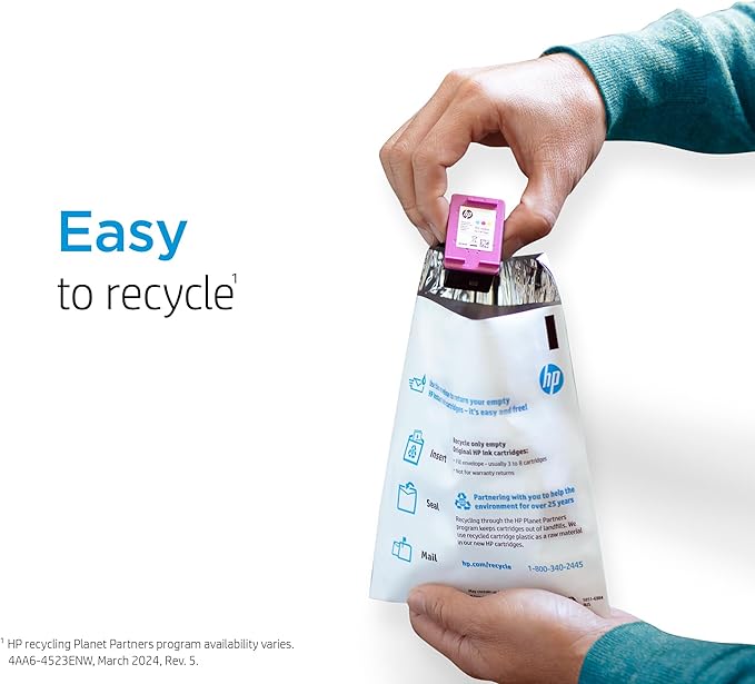 HP 910 Cyan Ink Cartridge | Works with HP OfficeJet 8010, 8020 Series, HP OfficeJet Pro 8020, 8030 Series | Eligible for Instant Ink | 3YL58AN