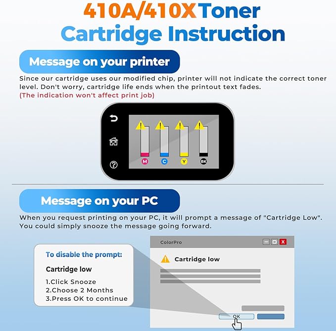410X Toner Cartridges Color Laser Jet Pro M452 MFP M377 M477 series Compatible for HP 410X 410A Toner Cartridges 4 Pack for HP410X for Color Pro M452dw M452nw MFP M477fnw M477fdw M477fdn M452dn M377dw