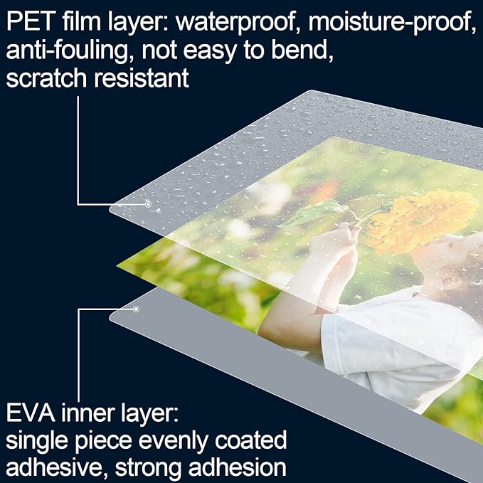 HERKKA 200 Pack Laminating Pouches, Hold 11 x 17 Inch Sheet, 5 Mil Clear Thermal Laminating Paper 11.5 x 17.5 Inch, Round Corner