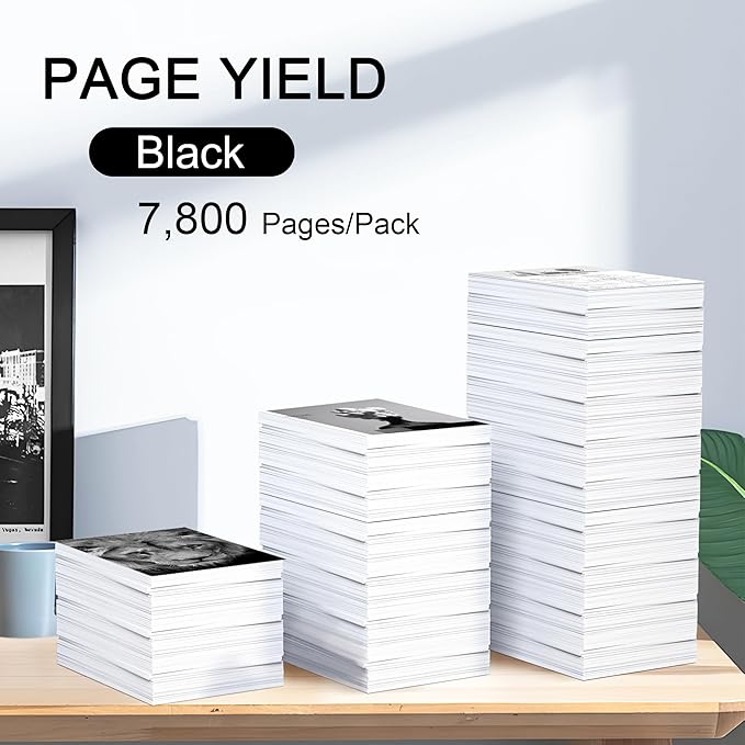 210X Black Toner Cartridges High Yield(with Chip) Replacement for 210A 210X W2100X Toner Cartridge, Fitting for Color Pro MFP 4301fdw 4301dn 4301dw, Pro 4201dw 4201dn(2 Pack Black)