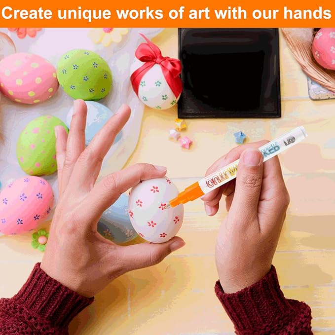 20pcs Outline Marker, Marker Pen for Highlight, Dual-Line Highlighter Outline Marker Set, Metallic Paint Markers for Black Paper Pens Glitter Markers Scrapbook Supplies