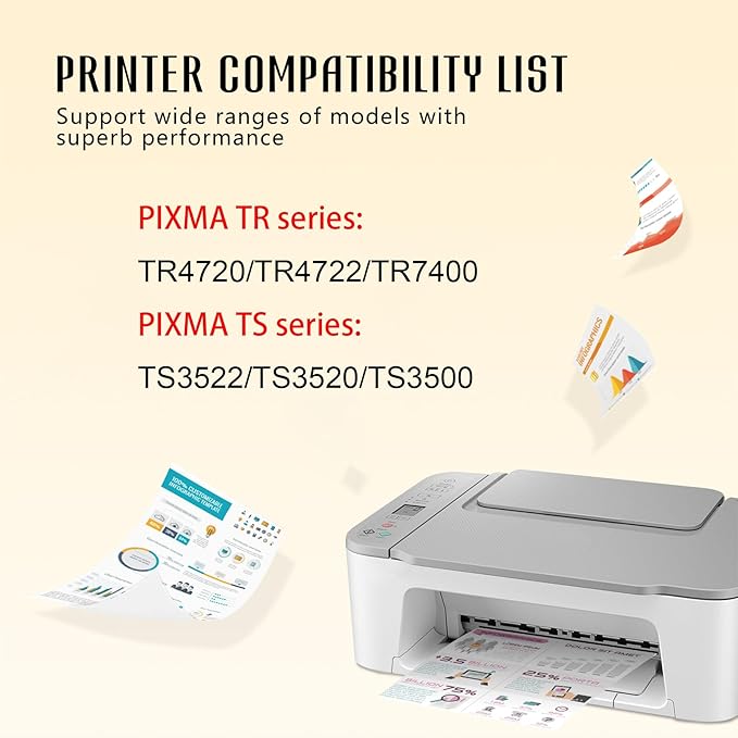 275 276 for Printer Ink Canon 275 and 276 PG-275XL CL-276XL PG 275 CL 276 Combo Pack for Canon 275 and 276 Ink Cartridges for Canon PIXMA TS3500 TS3522 TR4720 TR4700 TR4722 TS3720