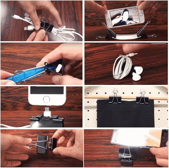 40Pack Extra Large Binder Clips for Office Home 2 inch