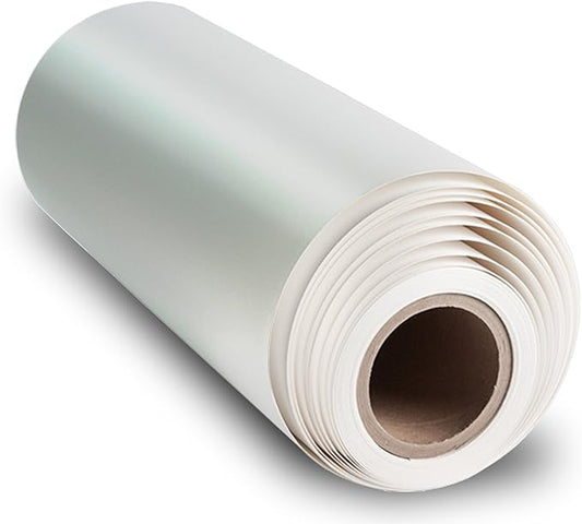 17M Gloss 17in x 75ft 17mil Thickness, Designed For You to Print and Stretch Without Varnishing in Between. Compatible With Most Roll Fed Epson, Canon, HP Printers