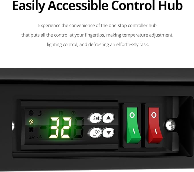 36 Inch 228 Cans Double Door Back Bar Beverage Cooler, 6.5 cu. ft. Under Counter Glass Bar Fridge With Sliding Door, Lockable, 32-50F Display Refrigerator, ETL & NSF7 Certified