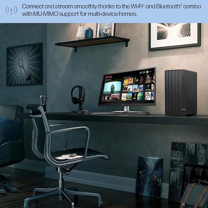 HP Pro Tower 290 G9 Business Desktop, 13th Gen Intel 4-Core Processor (Beats Core i7-9700), 64GB RAM, 2TB PCIe SSD, 2-Monitor Support 4K, HDMI, VGA, Wi-Fi, Windows 11 Pro, Black