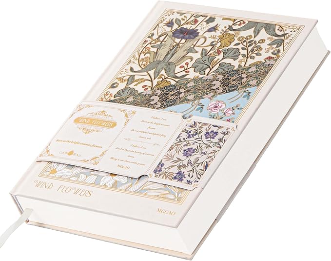 Hardcover Journal for Women Girls, A5 God Lined Journal Notebook, Cute Journal for Writing, Aesthetic Journal, College Ruled Notebook with 100 Gsm Thick Paper, 320 Numbered Pages