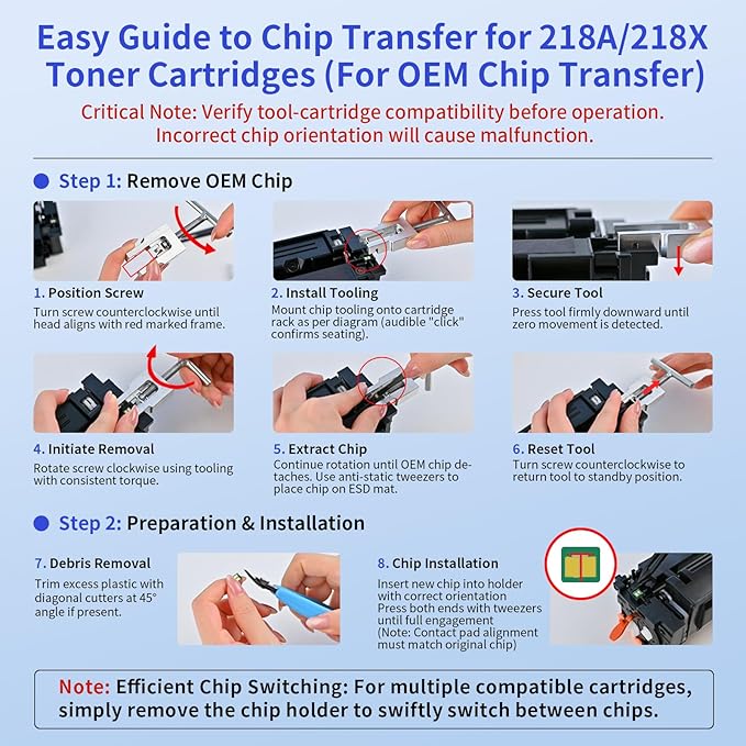 218A Toner Cartridges 4 Pack Compatible Replacement for HP 218A 218X for Color Laserjet Pro 3201dw MFP 3301fdw 3301cdw 3301sdw Printer Ink W2180A W2180X High Yield (BCMY, 4-Pack)