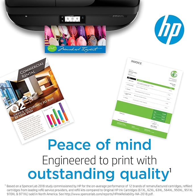 HP 910 Black Ink Cartridge | Works with HP OfficeJet 8010, 8020 Series, HP OfficeJet Pro 8020, 8030 Series | Eligible for Instant Ink | 3YL61AN