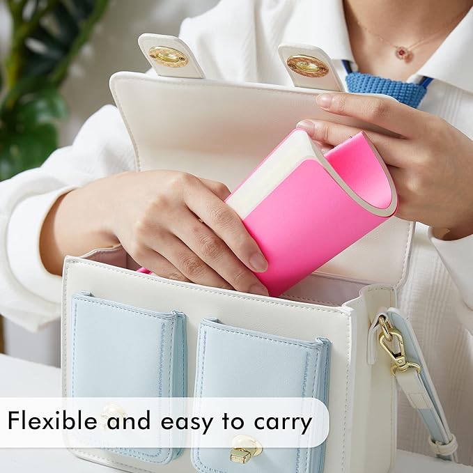 36 Pack Soft Cover Journal Bulk, Feela Lined Blank Travel Journal for Women Men Writing, Notebooks College Ruled for Work, Note Taking Notebook School Business Supplies, 8.2” x 5.5”, A5, Berry