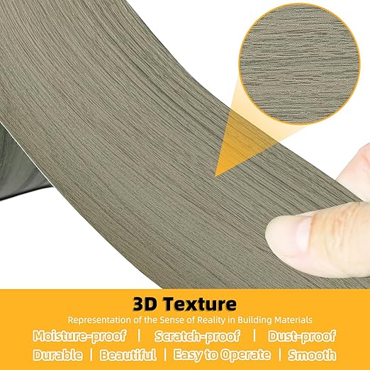 GSCIT Club Wood Grain Repair Tape, 2.4 inch X 250ft Self Adhesive Silver Walnut Grain Repair Patch for Tables, Chairs, Baseboards, Doors, Windows, Floors, Handicraft DIY.