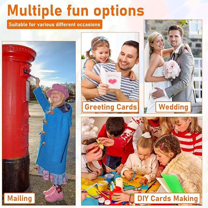 40 Sheets Grey Cardstock 8.5 x 11 Certificate Paper, 75lb Heavyweight Scrapbooking Paper Card Stock for Wedding Invitations, School Crafting, Memus, Business Cards, Graduations