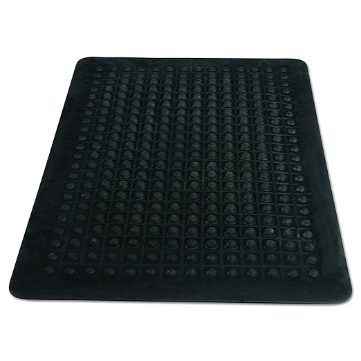 Guardian - 24030500 Flex Step Antifatigue Floor Mat, Rubber, 3'x5', Black