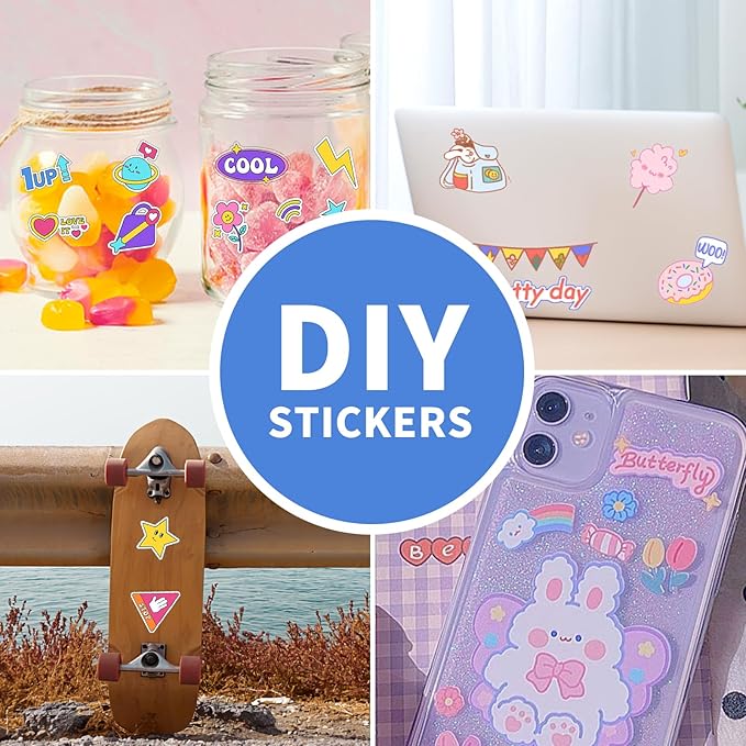 2"x4" Shipping Address Labels, 10-UP Blank Mailing Labels, White Self-Adhesive Customized Stickers for Inkjet and Laser Printer [200 Sheet, 2000 Labels]