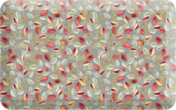 GelPro Anti-Fatigue Designer Comfort Kitchen Floor Mat Orchard Sultry Grey 20x32