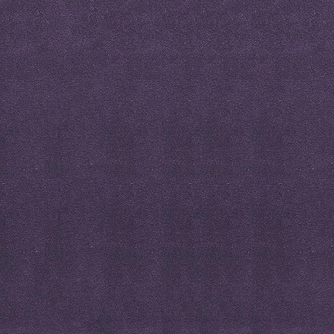 HomePop Home Decor | Upholstered Round Velvet Tufted Foot Rest Ottoman | Ottoman with Storage for Living Room & Bedroom | Decorative Home Furniture, Purple